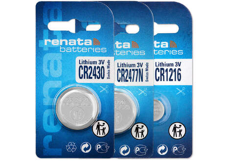 Renata Knopfzelle  CR2032  Batterien  3v blister verpackung laden 