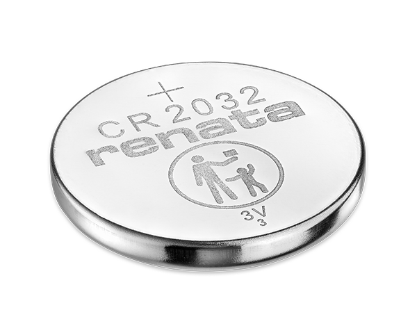 Renata CR1220 MFR FV Battery (2 Pin Vertical)(25 Pieces